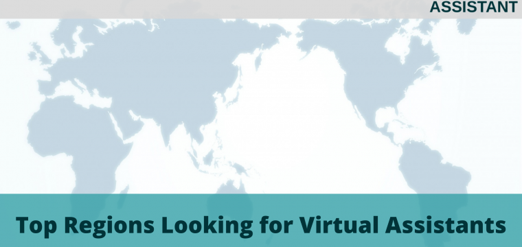 Top Regions Looking for Virtual Assistants